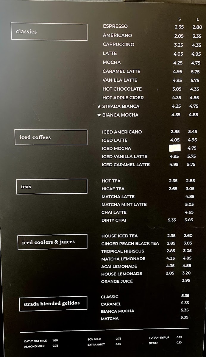 Caffè Strada Menu - Image 6